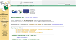 Desktop Screenshot of plie-uni-est.org