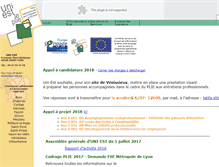 Tablet Screenshot of plie-uni-est.org